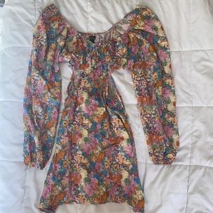 Floral Cutout Dress with tags, never worn